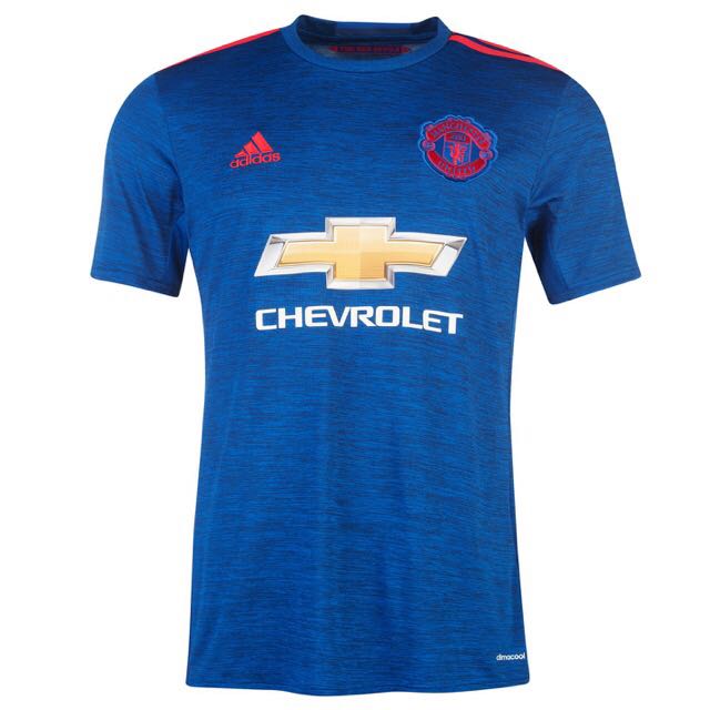 Manchester united away kit 16/17 REPLICA, Sports Equipment, Sports & Games, Racket & Ball Sports 