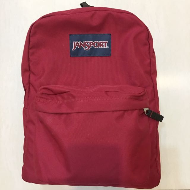 Original maroon Jansport backpack Men s Fashion Bags Belt bags
