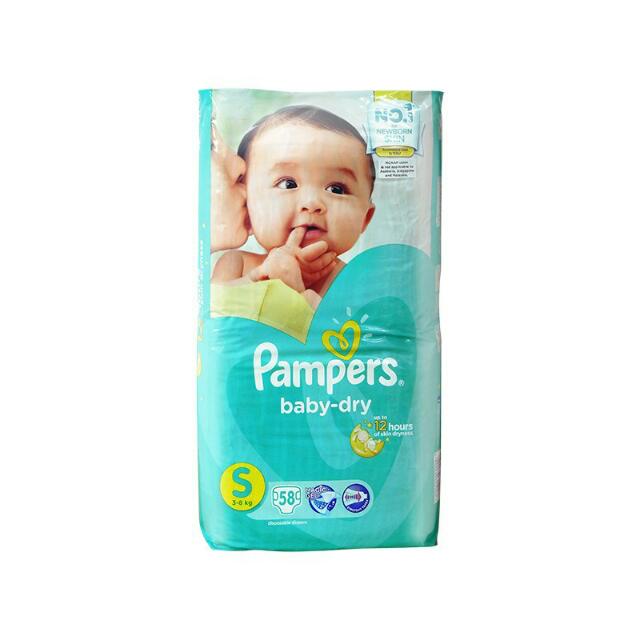 pampers baby dry small