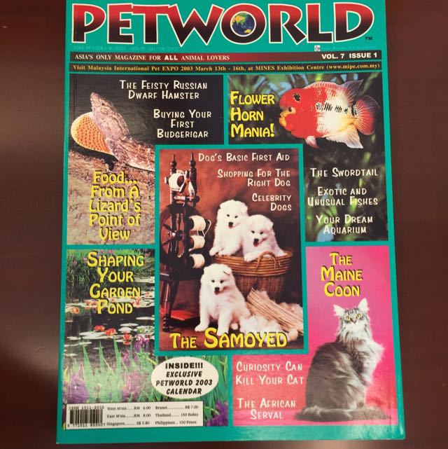 Pet World Magazine, Hobbies & Toys, Books & Magazines, Magazines on