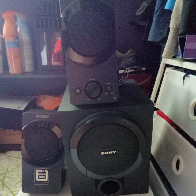 sony 2.1 speaker system