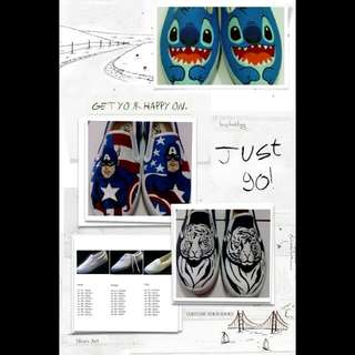 Sepatu LUKIS ShoesArt
