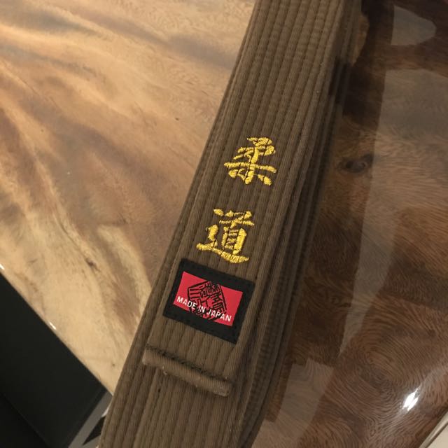 Isami Thick Core Judo Brown Belt (Made In Japan) Price Reduced!, Men's
