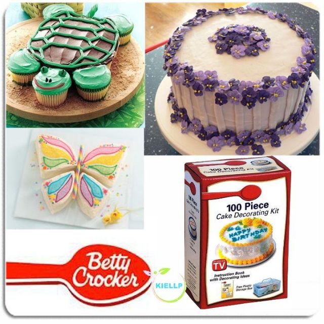 Kiellp Bn Kitchenware Betty Crocker 100 Piece Cake Decorating