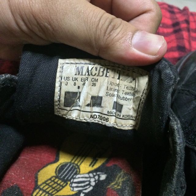 Macbeth discount eliot velcro