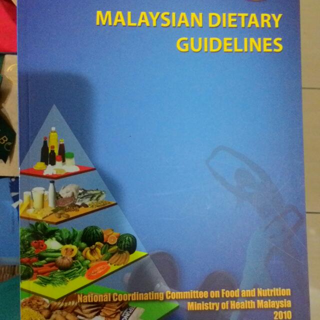 Malaysia Dietary Guidelines Textbooks On Carousell