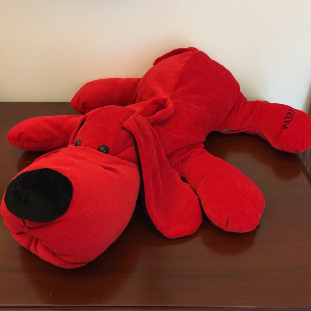 Patrick the dog stuffed on sale toy