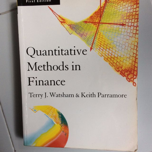 quantitative methods in finance watsham