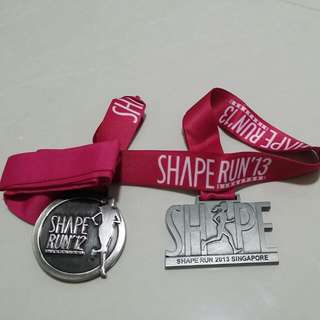 Shape Run Finisher Medals (2012/2013)