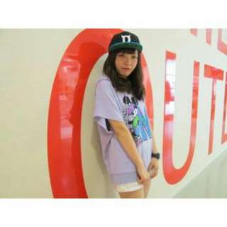 日本品牌 Browny by We go 米奇連帽短T Mickey shirt