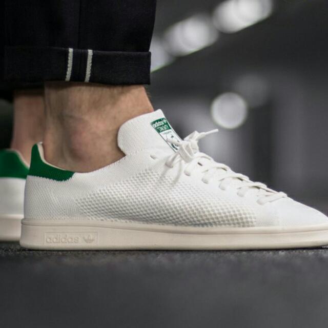 Adidas Stan Smith Primeknit Green US 6.5 UK 6 Euro 39 Women s
