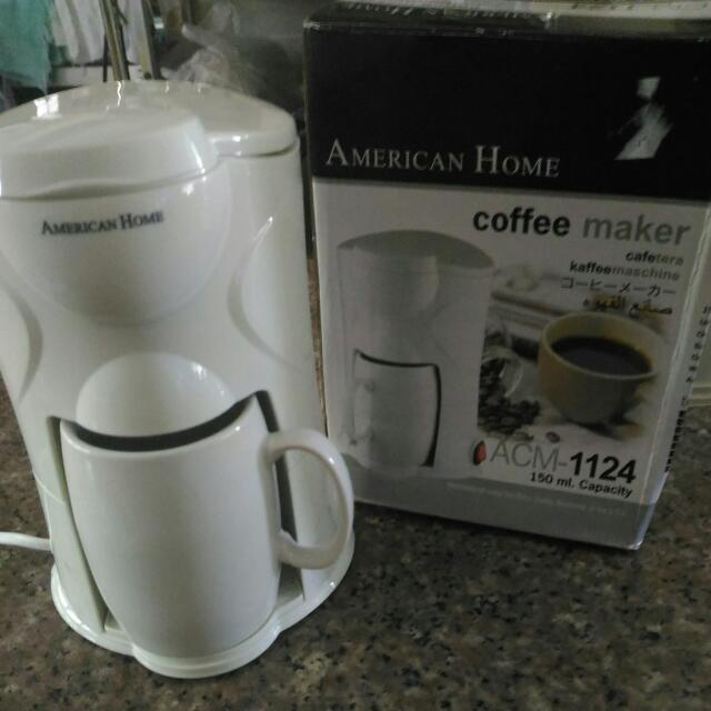 American Home Single Cup Coffee Maker 