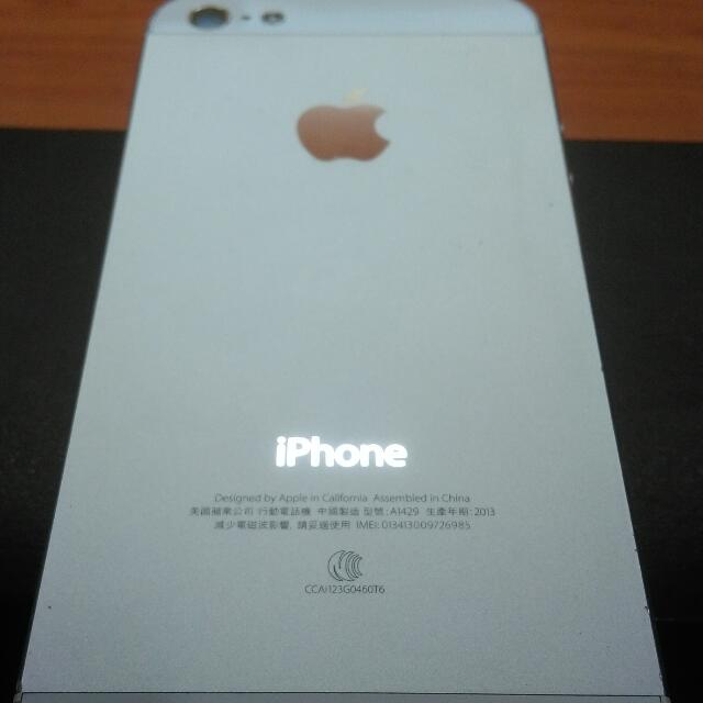 IPhone5白32G, 手機及配件, 手機, iPhone, iPhone 8 系列在旋轉拍賣