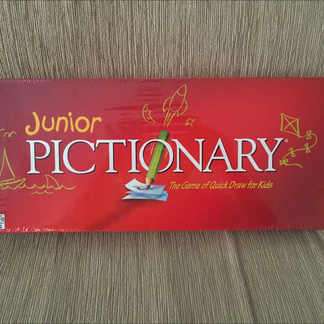 MATTEL JUNIOR PICTIONARY GAME, Hobbies & Toys, Toys & Games on Carousell