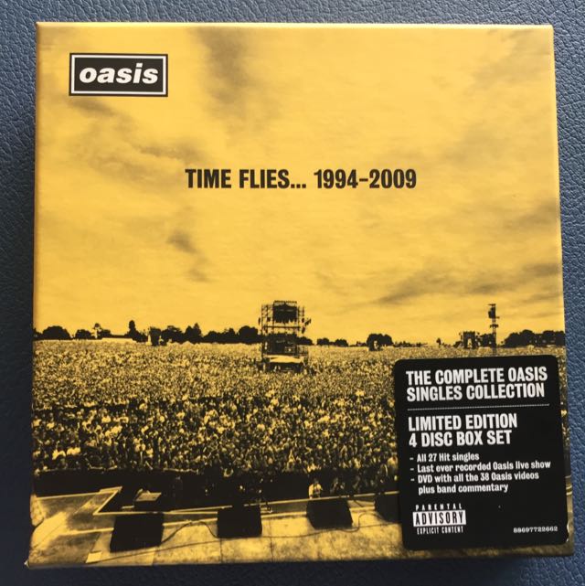 Oasis Time Flies 94 09 Music 3 Audio Cd Dvd Doc And Videos Hobbies Toys Music Media Cds Dvds On Carousell