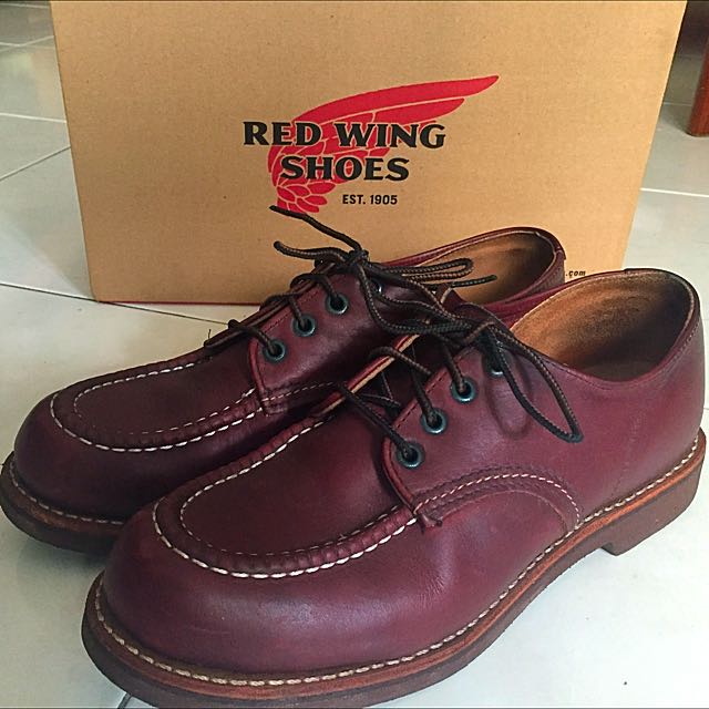 Red wing moc clearance oxford
