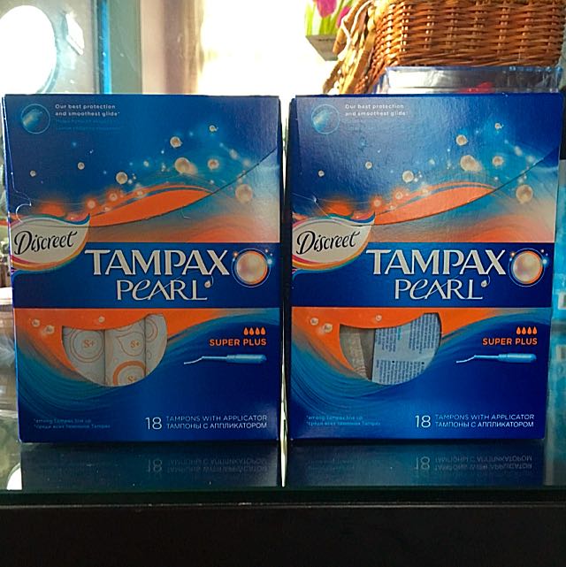 Tampax Pearl Super Plus Tampons Women S Fashion On Carousell