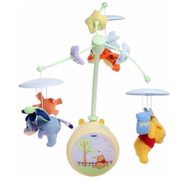 tomy winnie the pooh light up cot mobile