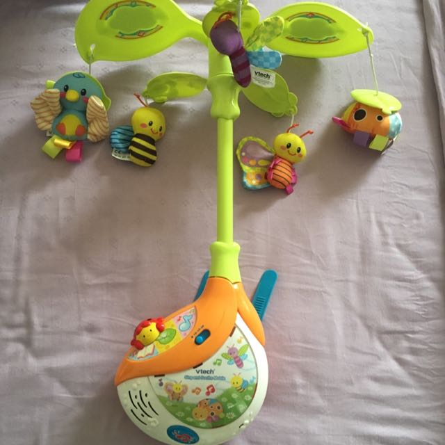 Vtech Dream And Reduced Play Light Up Mobile Crib You For Baby