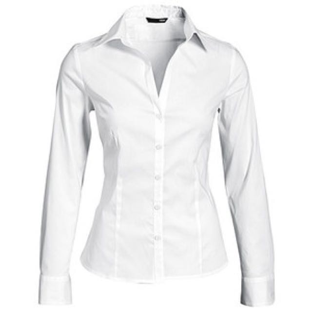 White dress shirt womens h&m sale