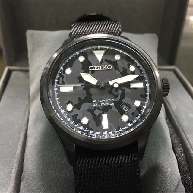 seiko camo watch