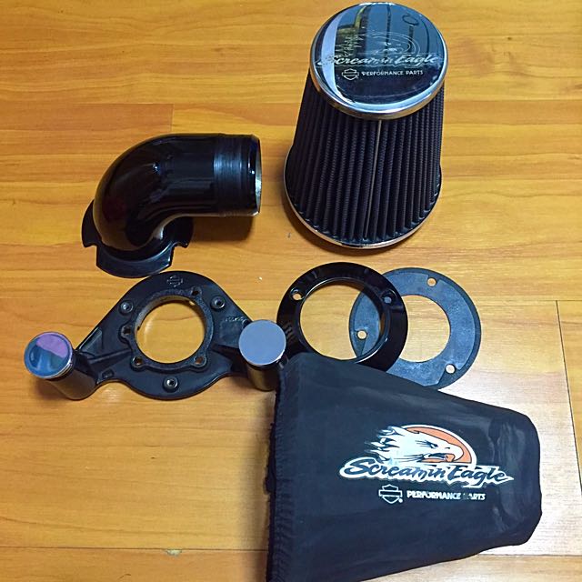 Harley Davidson Screaming Eagle Heavy Breather Air Filter, Car Accessories  on Carousell