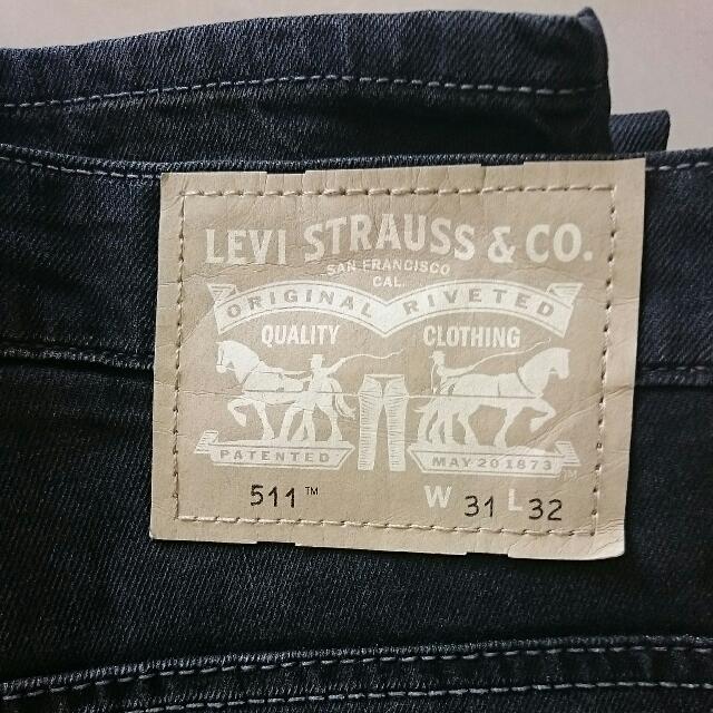 Levi's 511 w31 l32 clearance