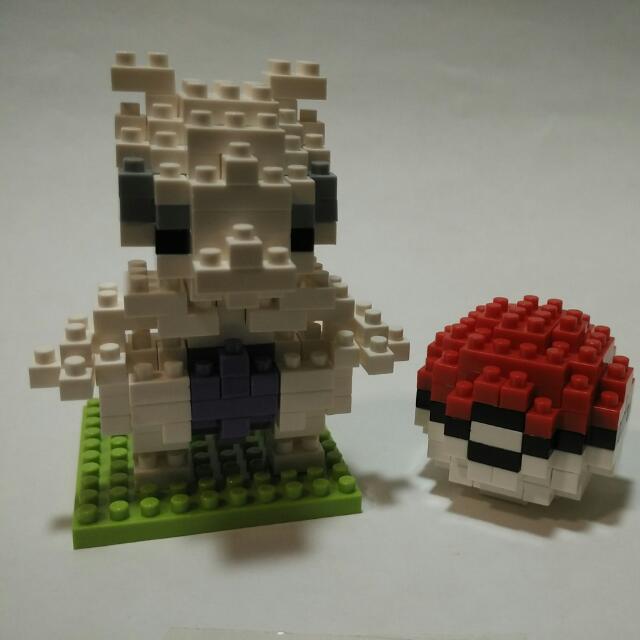 Pokemon Nanoblocks Mewtwo 2left Toys Games On Carousell