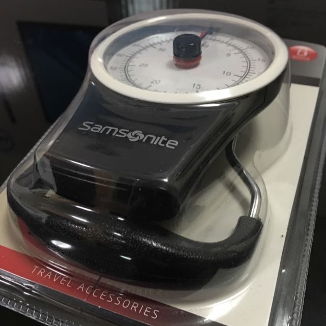 Samsonite Luggage Scale, Health & Nutrition, Health Monitors & Weighing