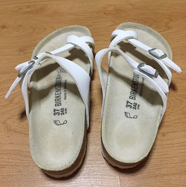White birkenstocks 37 outlet
