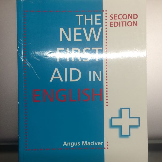 The New First Aid in English Second Edition, Hobbies & Toys, Books