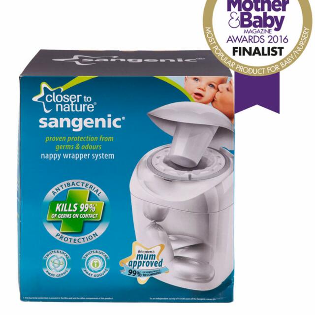 Tomee Tippee Sangenic Diaper Bin (No Box), Babies & Kids, Nursing