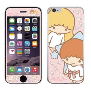 日本限定SANRIO 三麗鷗KIKILALA雙子星美樂蒂KITTY史努比iPhone6,iPhone6s雙面螢幕玻璃鋼化膜玻璃貼