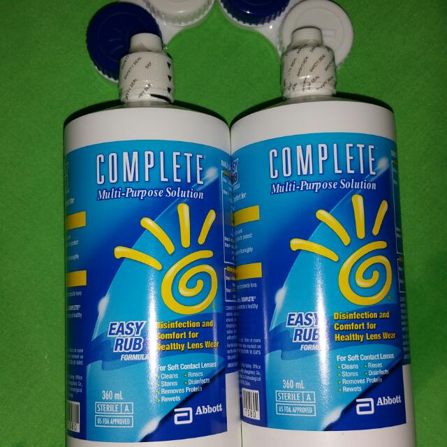 Complete MultiPurpose Solution + Opticare Normal Saline, Beauty