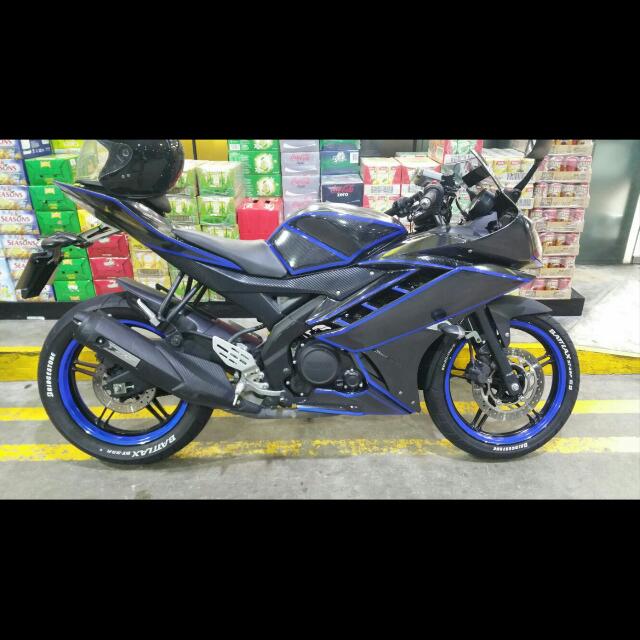 Yamaha R15 V2 Rim Wrap And Coverset Lining Design Motorcycles on