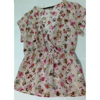 Zara Floral Top