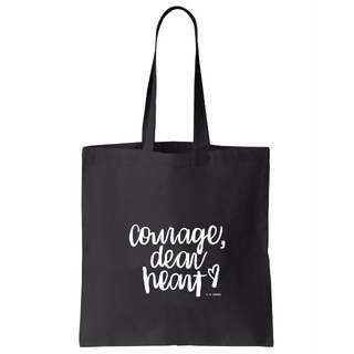 Brush Lettering Tote (Courage)