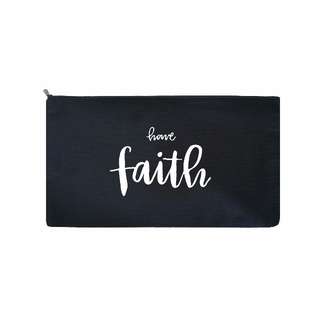 Brush Lettering Pouch / Pencil Case (Faith)