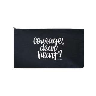 Brush Lettering Pouch / Pencil Case (Courage)