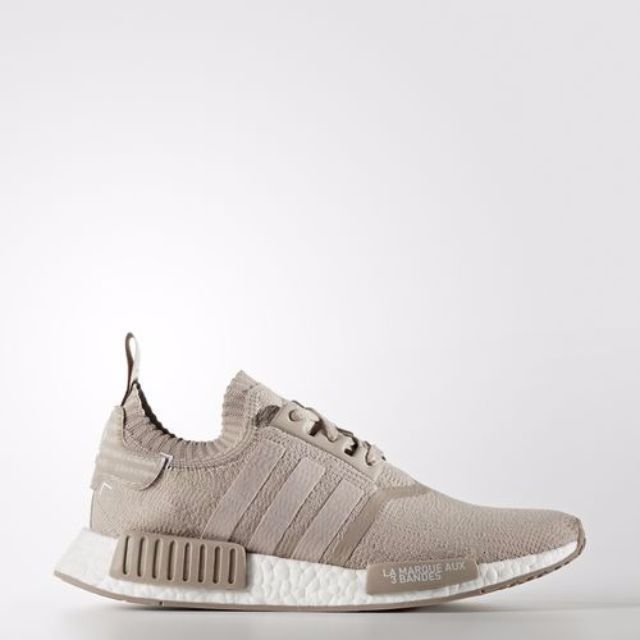 Adidas nmd hotsell primeknit french beige