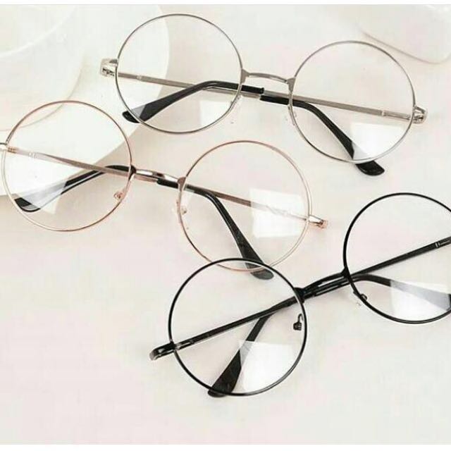  Harry  Potter  Cermin Mata Bulat  Round Glasses Fesyen 
