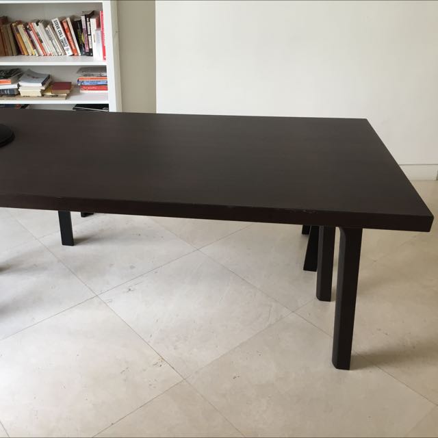 Ikea Vastanby Dining Table Solid Beech Home Furniture On Carousell