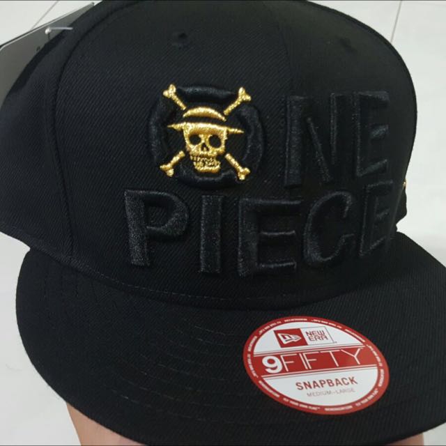 Trading One Piece Wording Cap For One Piece Logo Cap Men S Fashion On Carousell