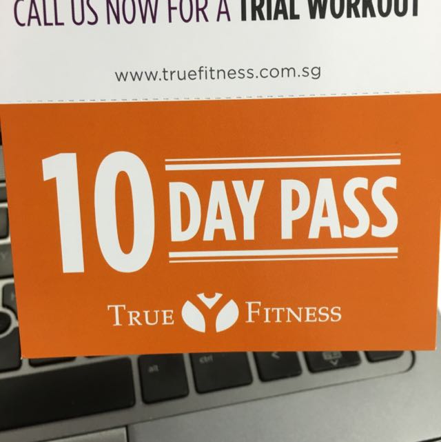 True Fitness 10 Days Pass, Tickets & Vouchers, Local Attractions