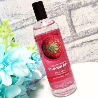 The Body Shop new Strawberry Body Mist 100ml