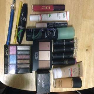 Range Of Makeup Products