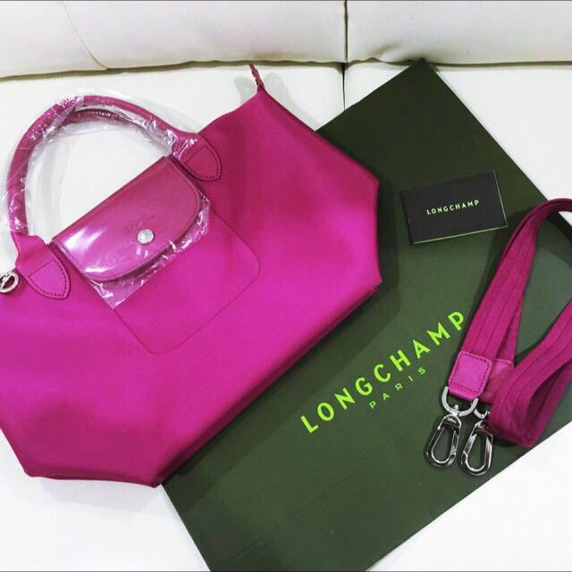 Longchamp neo pink store