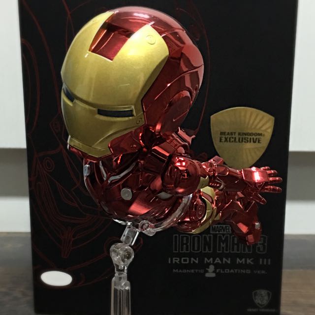 Hot Toys Iron Man Egg Attack Iron Man Mark III Floating Ver