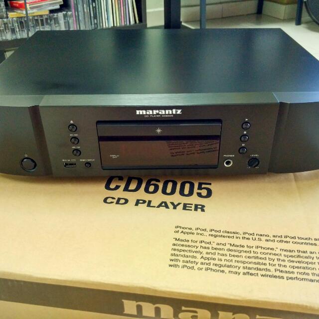 Marantz CD6005 CD Player, Hobbies & Toys, Music & Media, CDs & DVDs on