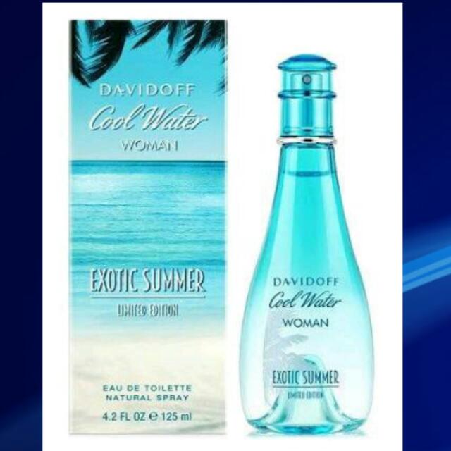 Cool Water Pacific Summer Edition For Women Davidoff Perfume A New